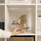 Нічник - Карта штату Нью-Йорк