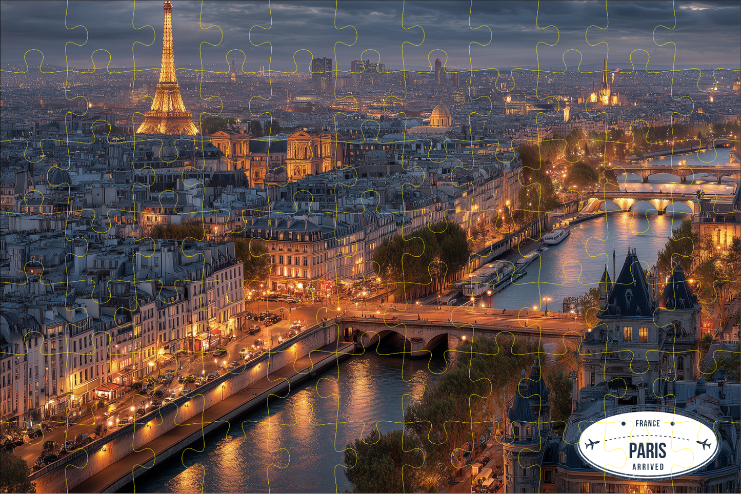 Custom Wooden Puzzle