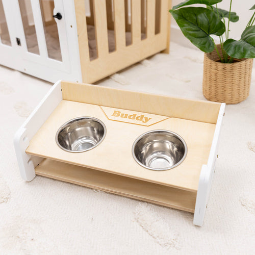 Pet Bowl Stand - Angled