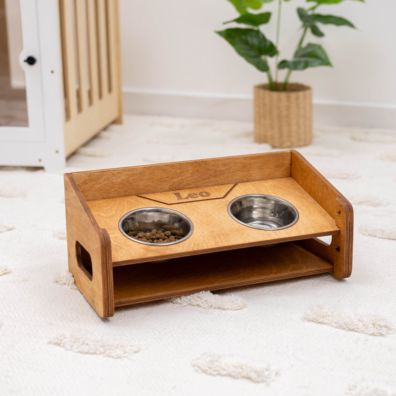 Pet Bowl Stand - Angled (B2B)
