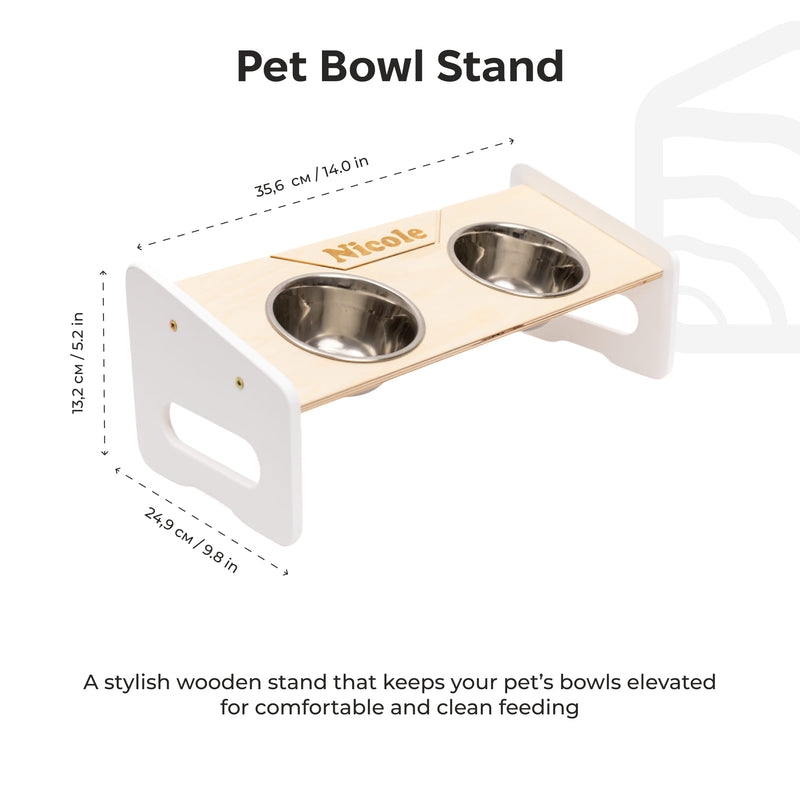 Pet Bowl Stand - Classic