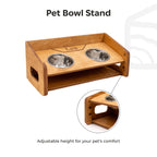 Pet Bowl Stand - Angled (B2B)