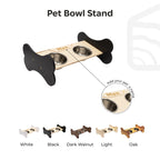 Pet Bowl Stand - Bone-Shaped