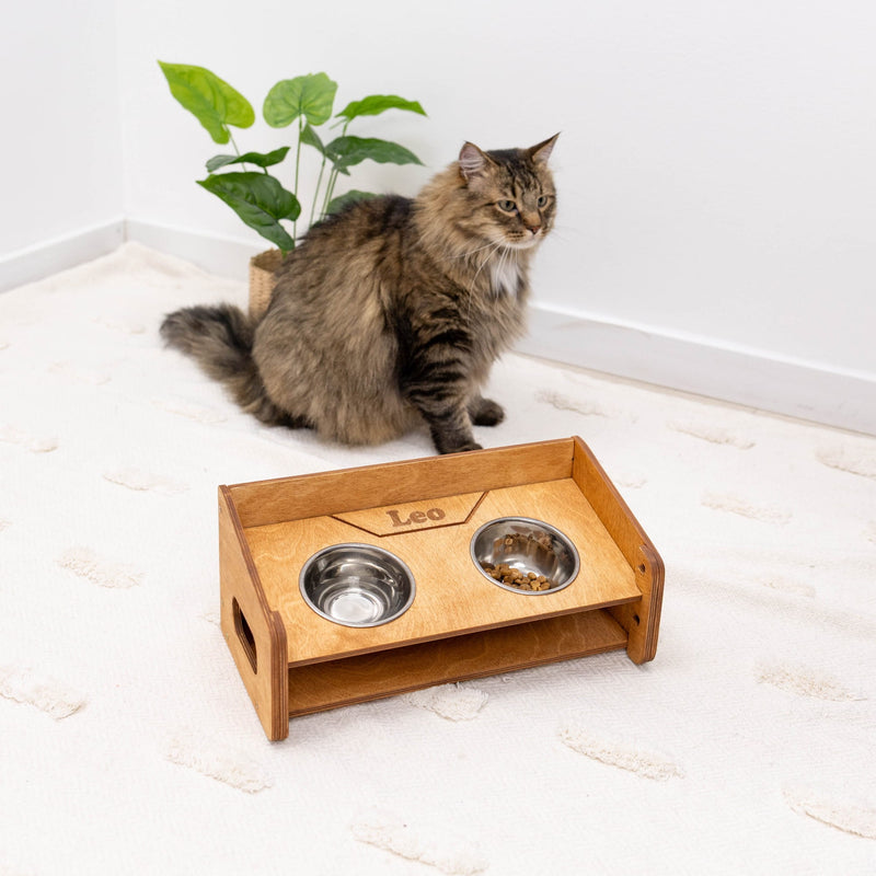 Pet Bowl Stand - Angled (B2B)