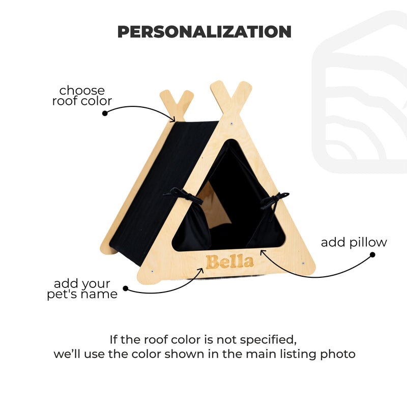 Pet Teepee - White