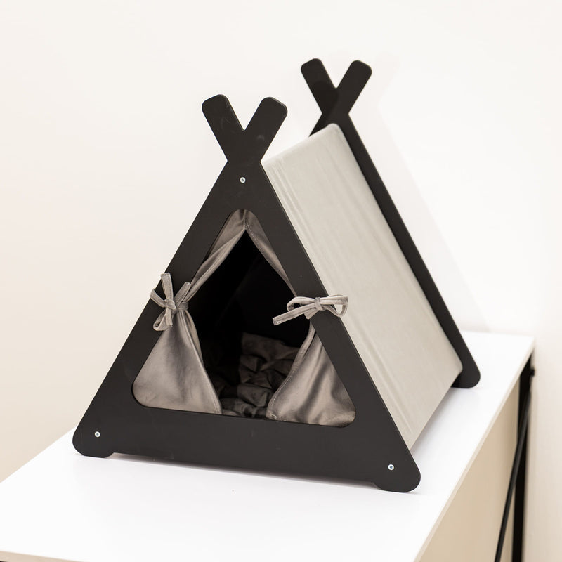 Pet Teepee - Black