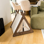 Pet Teepee - Dark Walnut