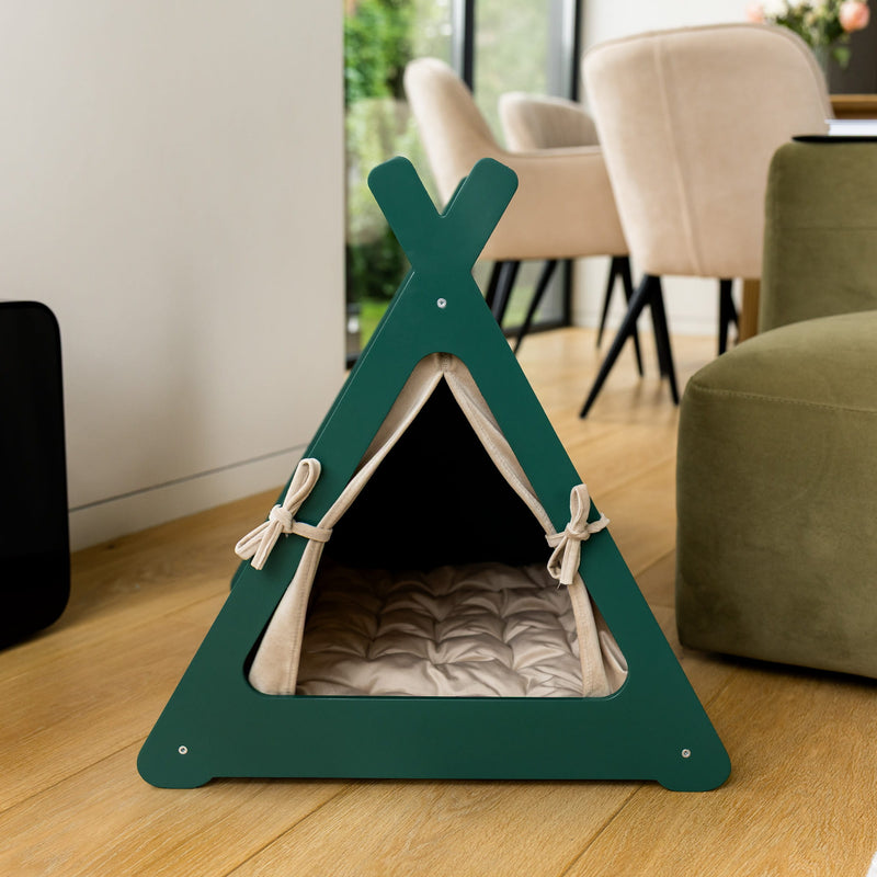Pet Teepee - Green
