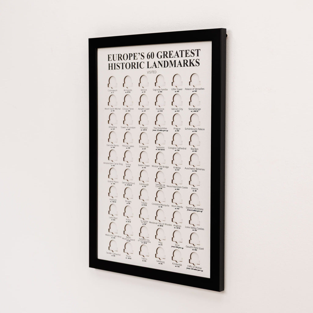 framed poster
