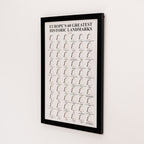 framed poster