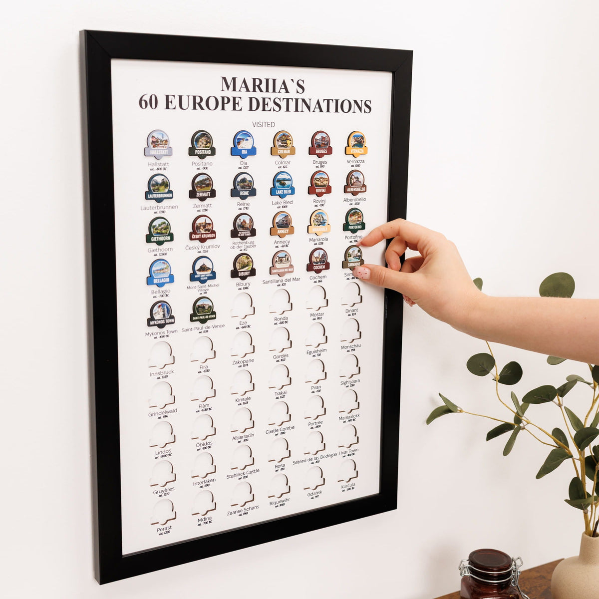Interactive Wooden Decor