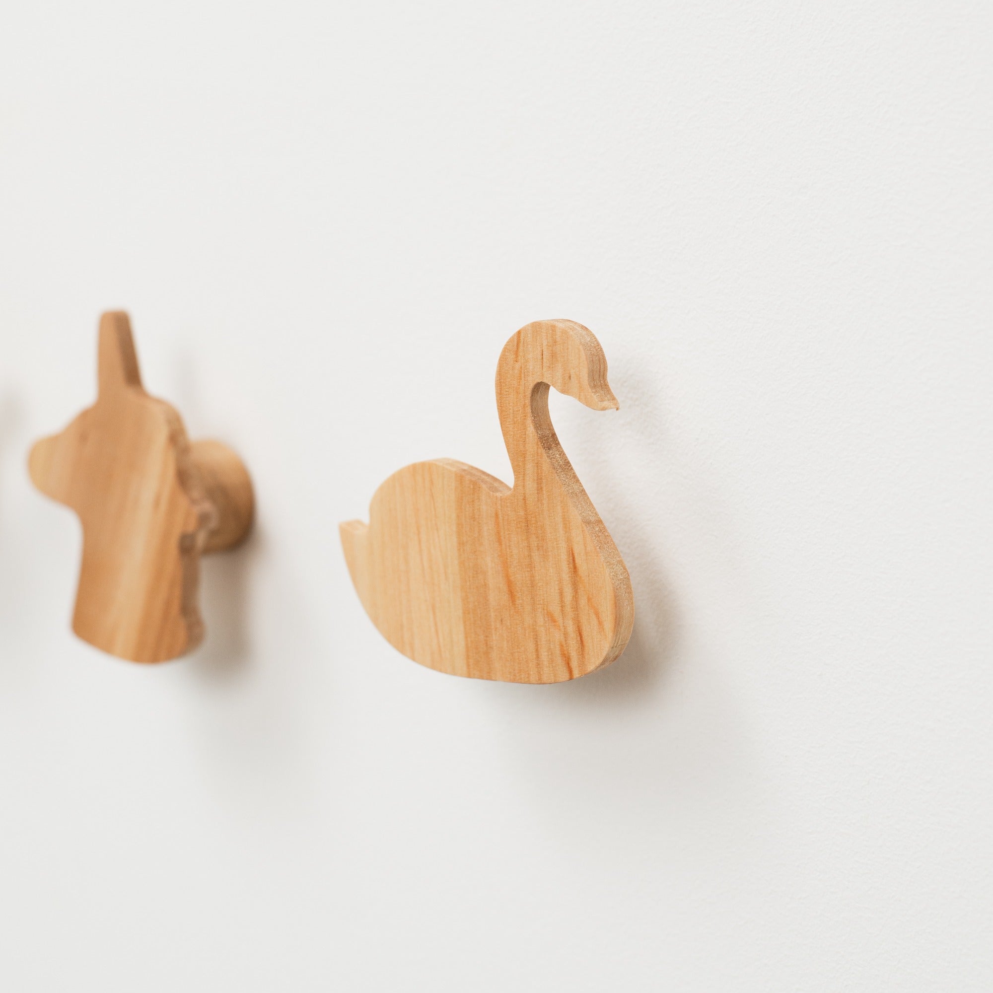 kids wooden wall hooks