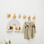 wooden circle wall hooks
