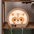raccoon night light