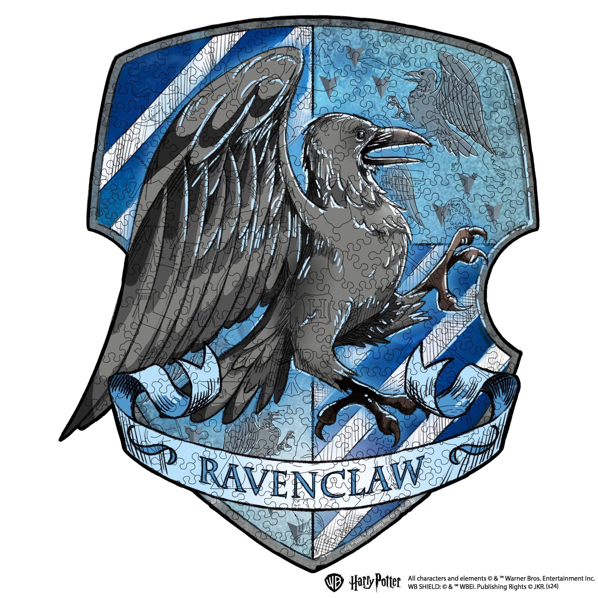 crest wooden puzzle