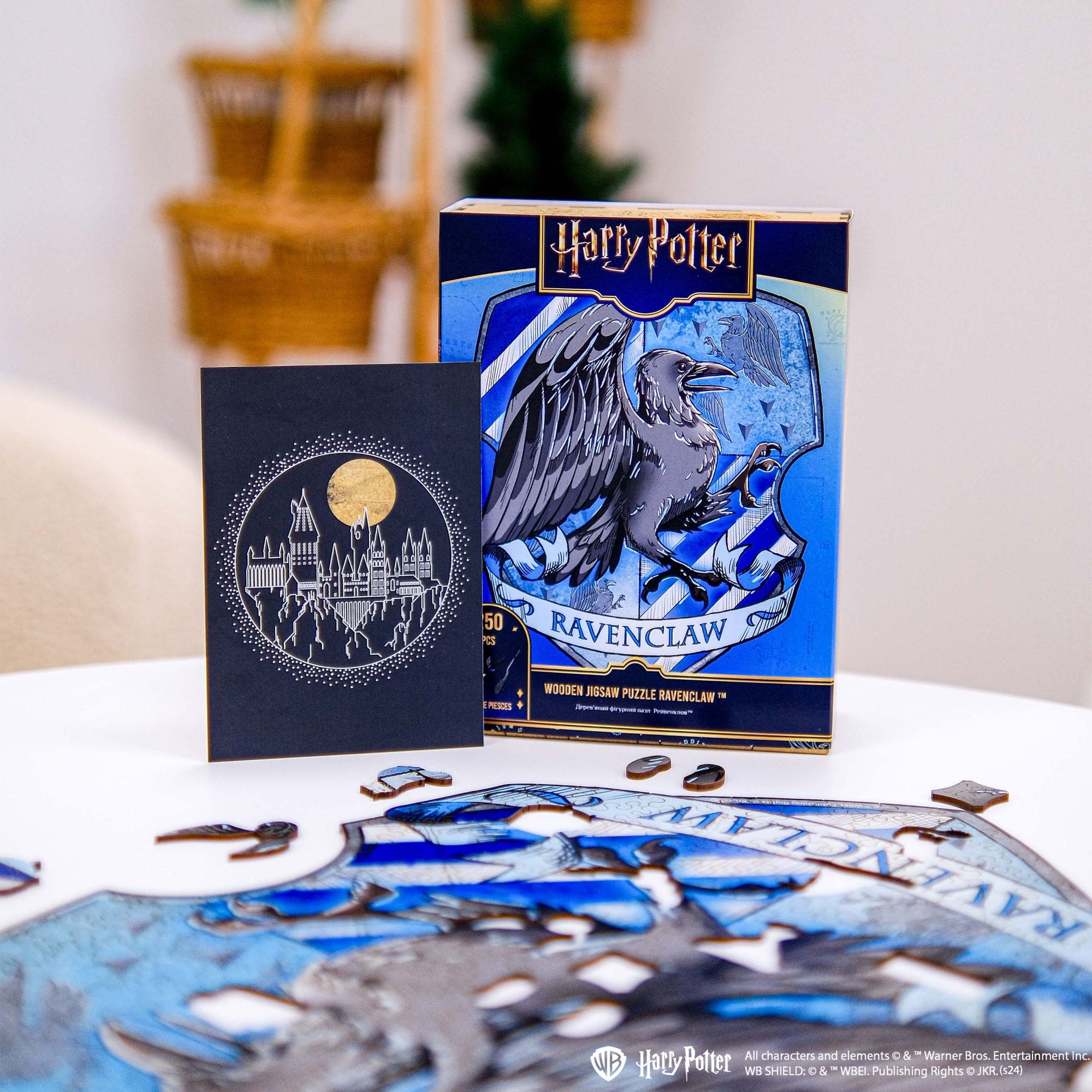 crest wooden puzzle