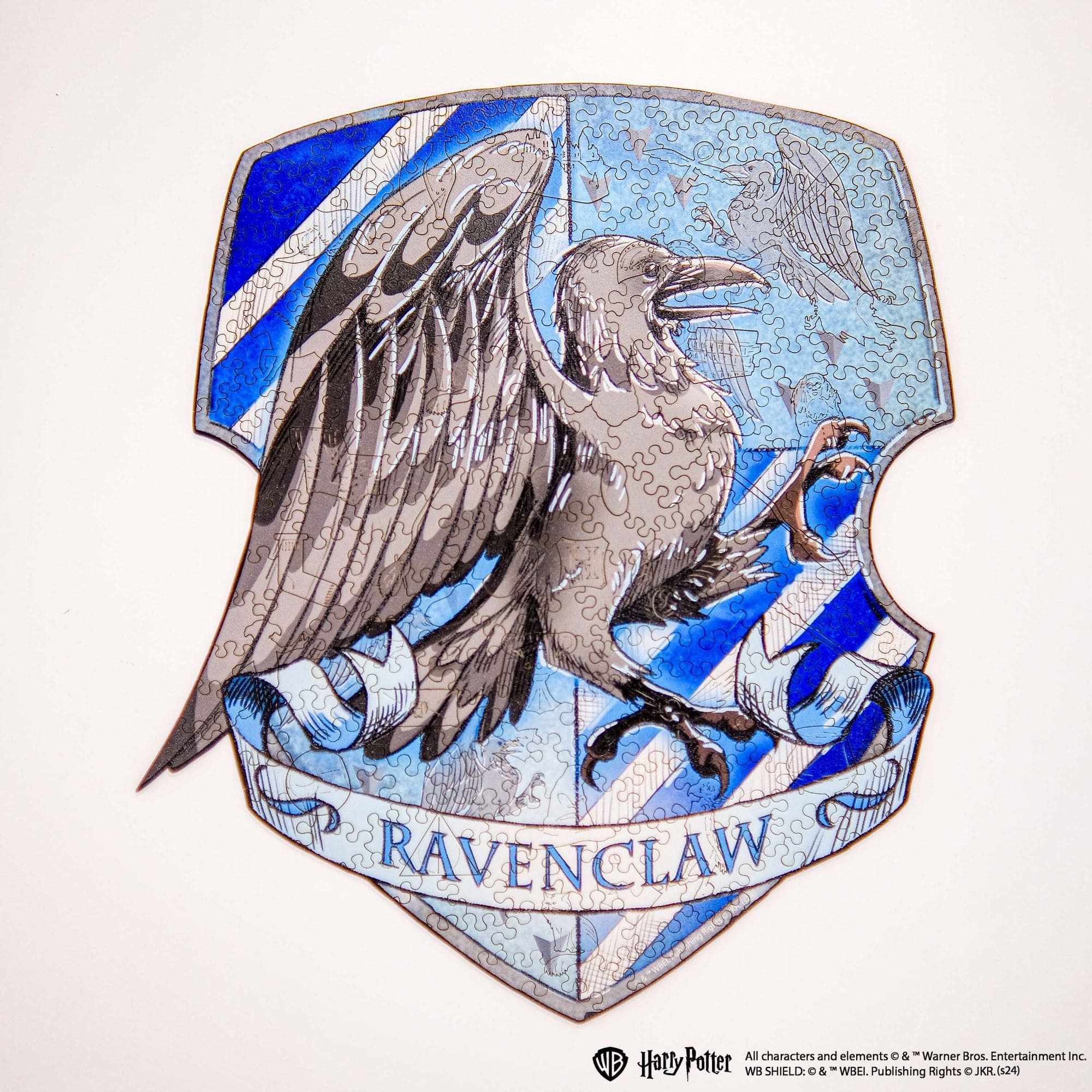 crest wooden puzzle