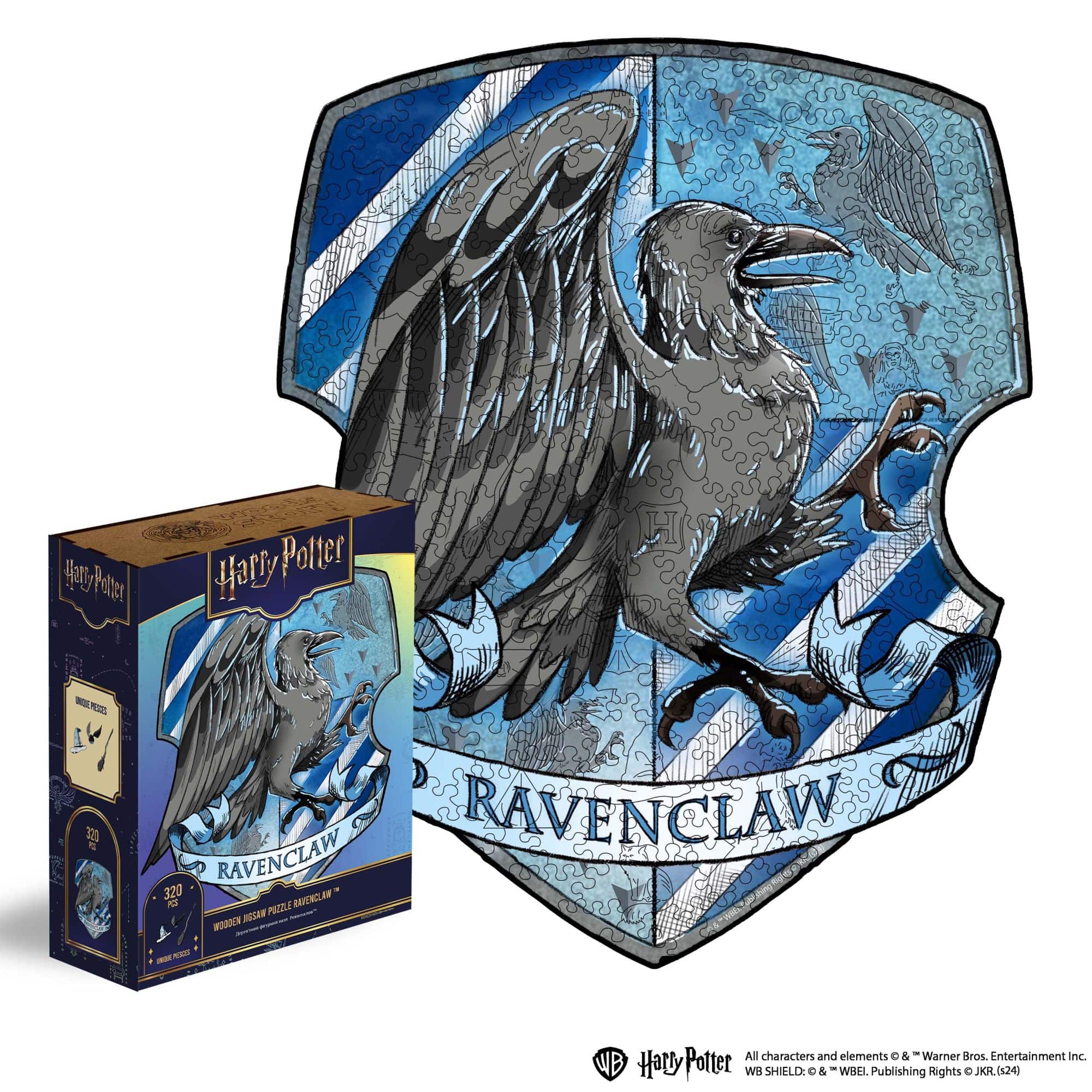 crest wooden puzzle