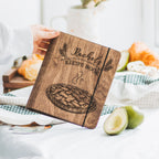 Wooden Recipe Book Pie by EnjoyTheWood