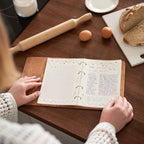 Wooden Recipe Book – Pizza Recipes 🍕