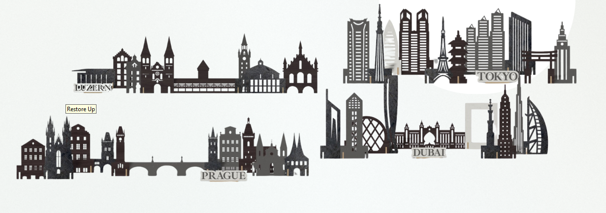 Customisation of the Memory city
