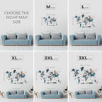 3D LED / LUMINOUS Wooden World Map 3.0 Mystery