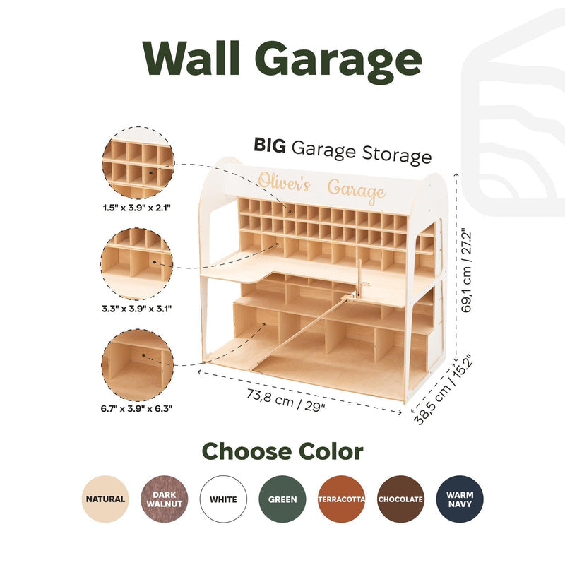 Toy Car Garage Storage (B2B)