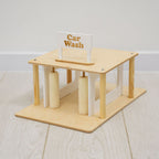Wooden Car Wash Toy