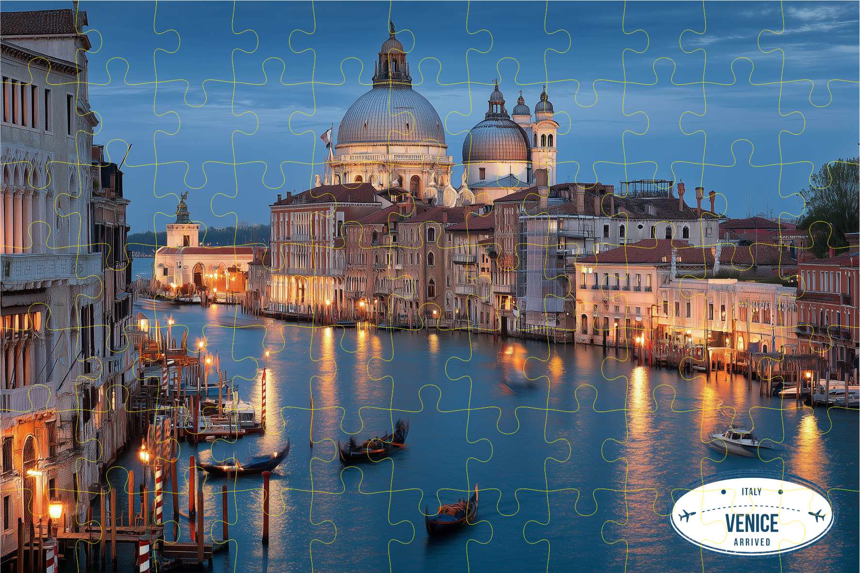 Custom Wooden Mini Puzzle