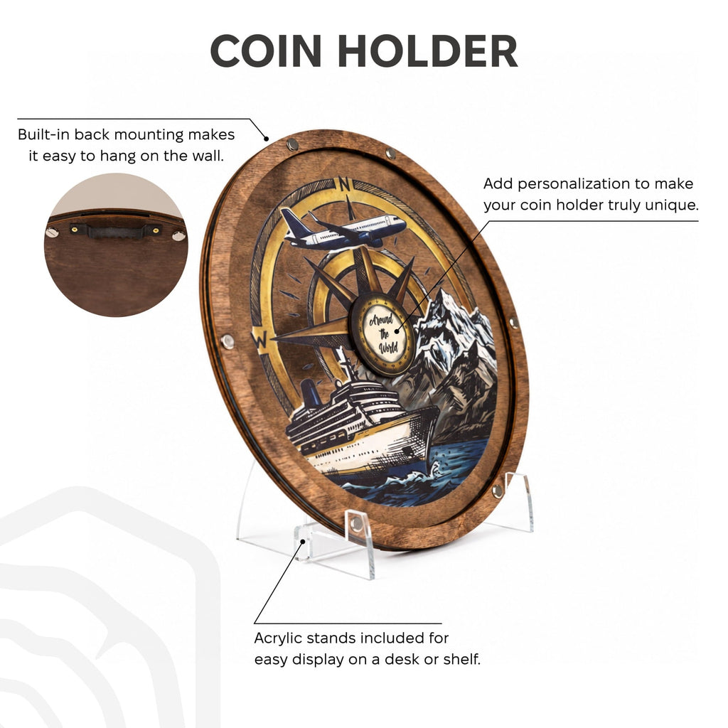 Coin Collection Display - The Wanderer (B2B)