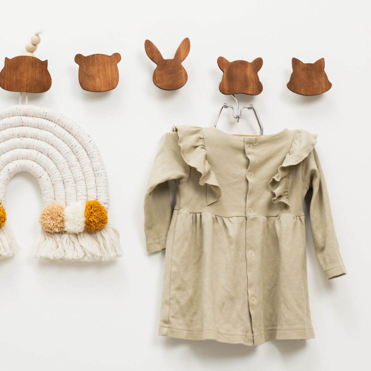 wooden animal wall hooks