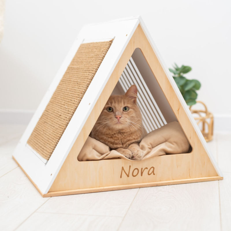 Stylish Wooden Cat Houses