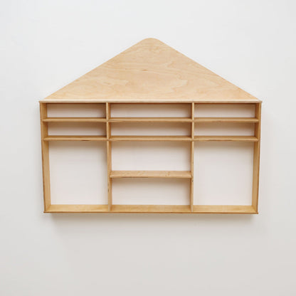 Wooden Toy Organizer - House