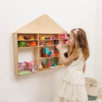 Wooden Toy Organizer - Crown
