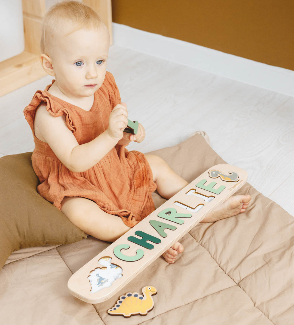 dino woody  name  puzzle