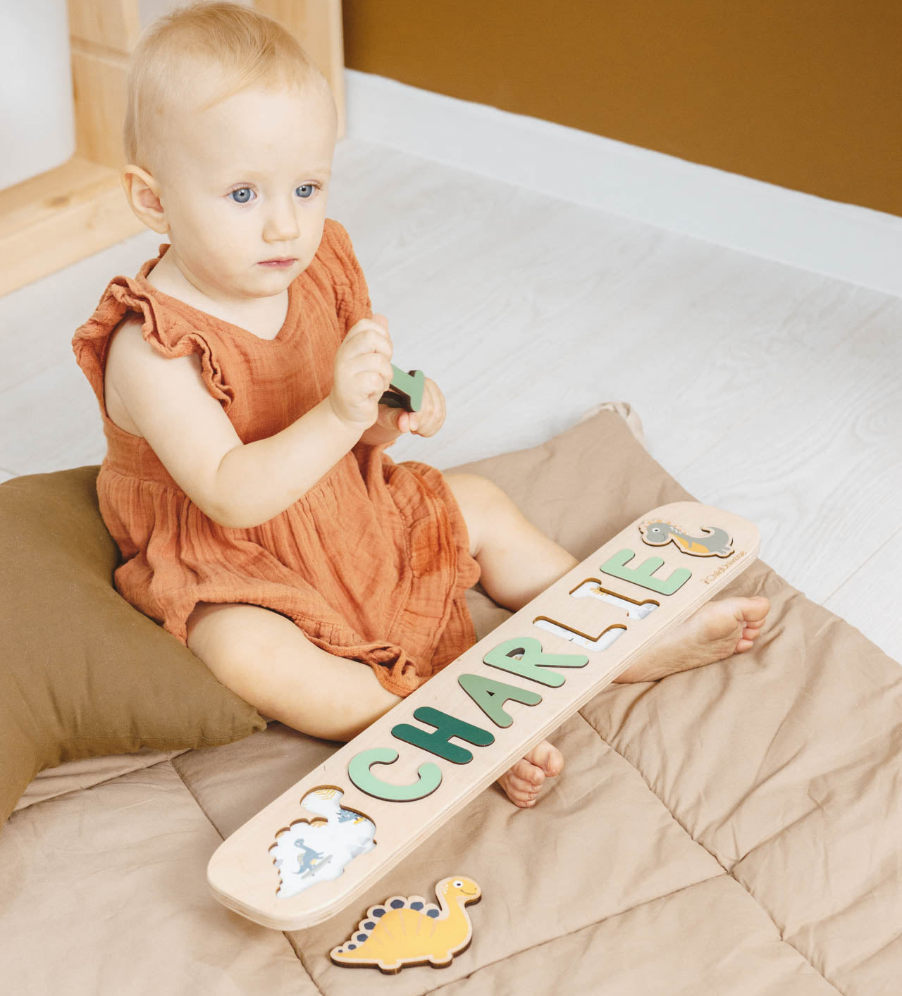 dino woody  name  puzzle