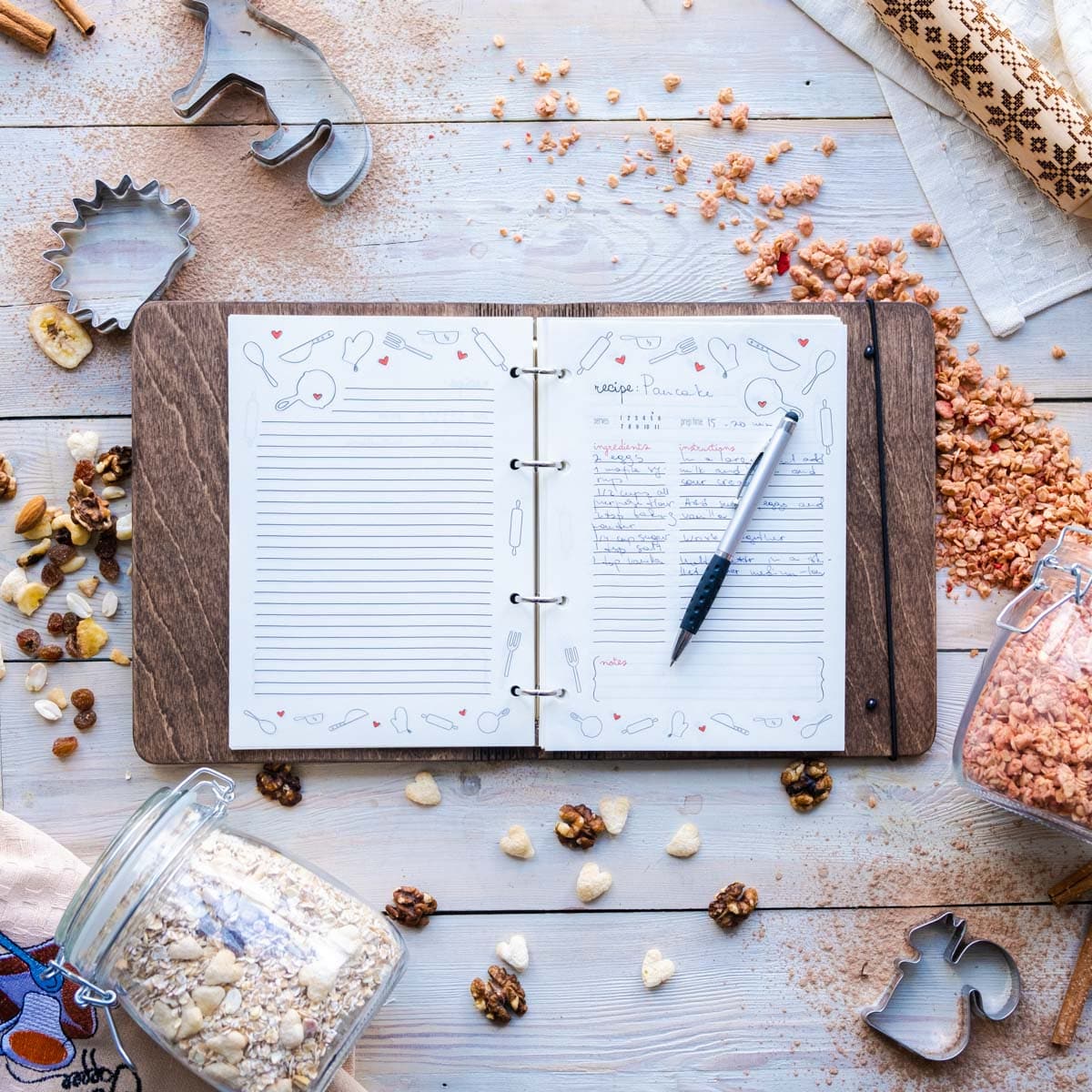 Personalized  Wooden  Book by EnjoyTheWood