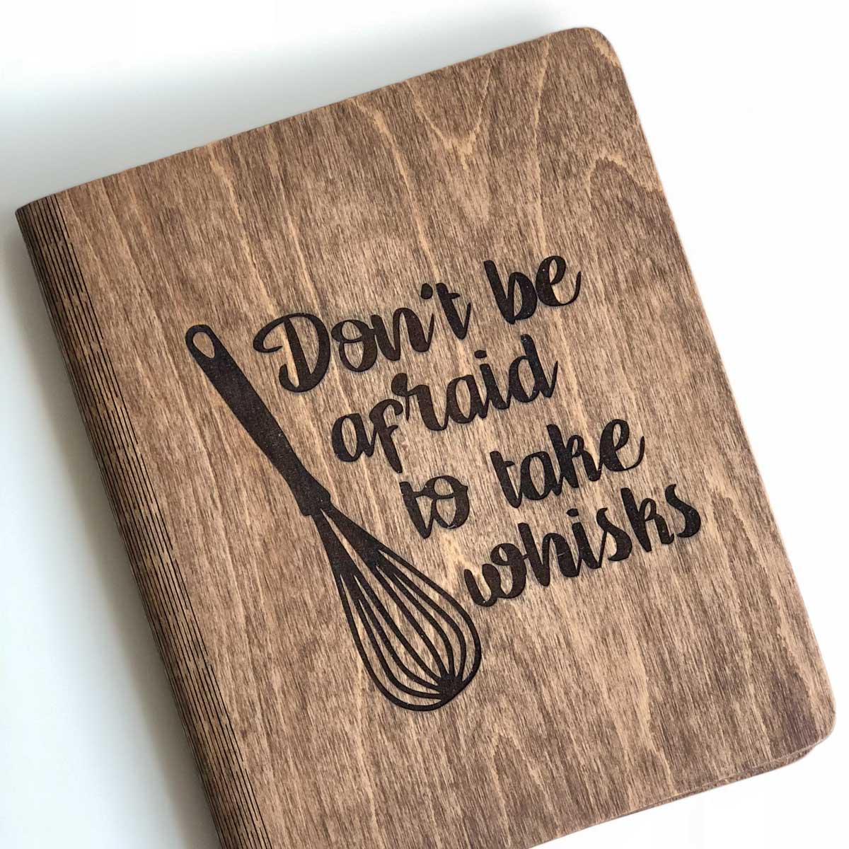 Personalized  Wooden  Book by EnjoyTheWood