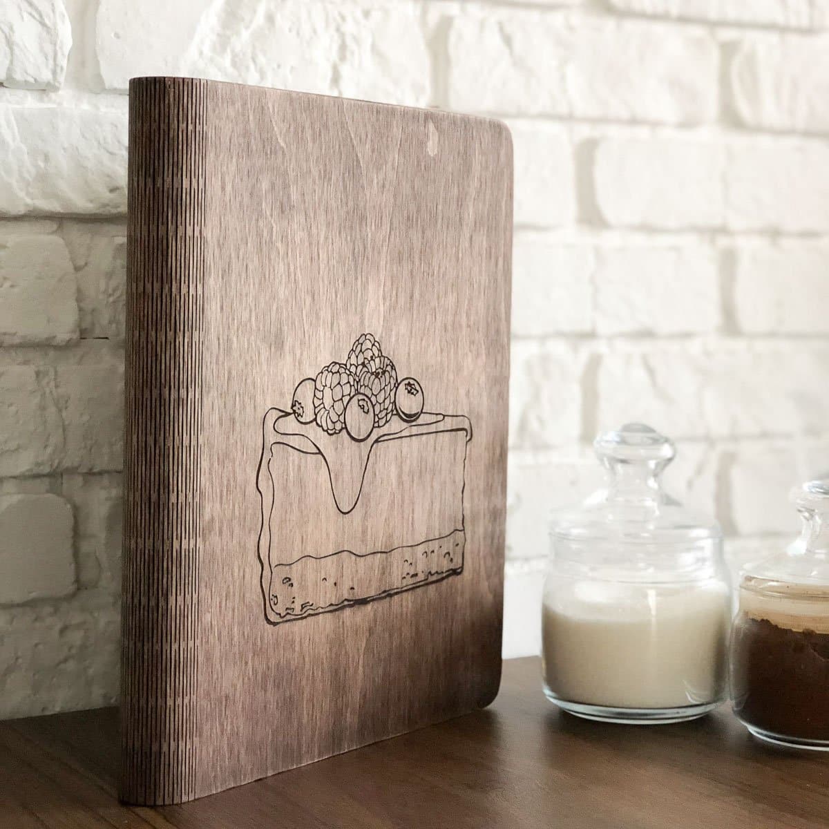 Personalized  Wooden  Book by EnjoyTheWood