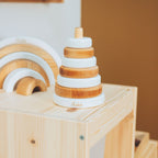 wooden ring stacker