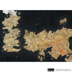 Wooden jigsaw puzzle Game of Thrones™ Westeros map