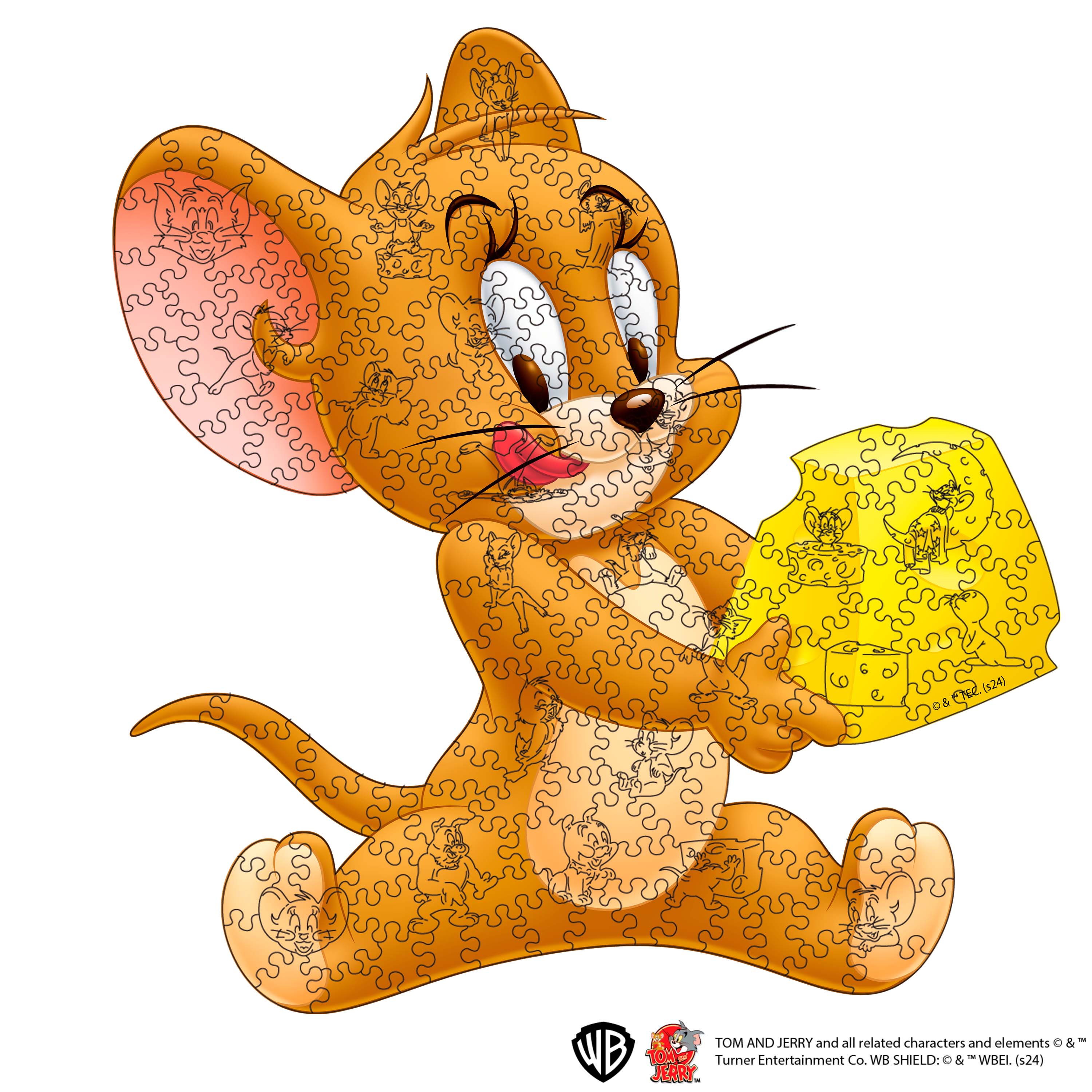 Wooden jigsaw puzzle Tom&Jerry™ Jerry