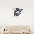 Wooden Map of Spain – Nordik