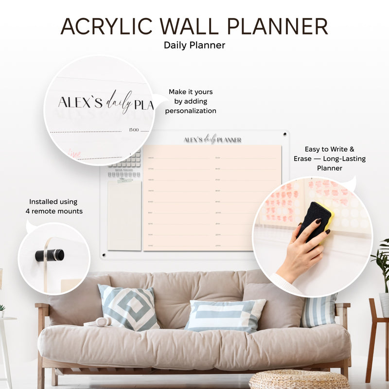 Acrylic Wall Daily Planner