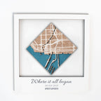Acrylic City Plan 1 Rhombus