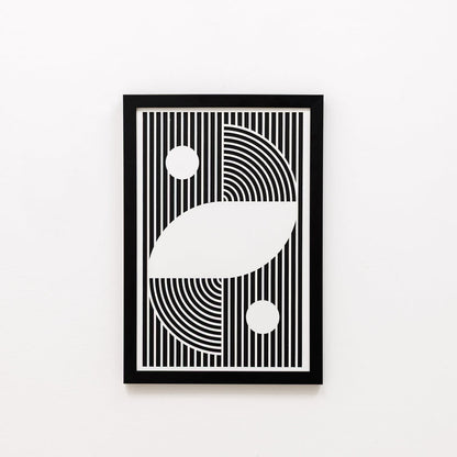 2D Framed Wall Art - Bauhaus 2