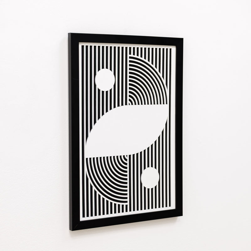 2D Framed Wall Art - Bauhaus 2