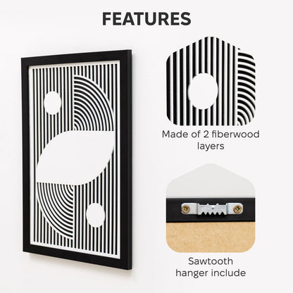 2D Framed Wall Art - Bauhaus 2