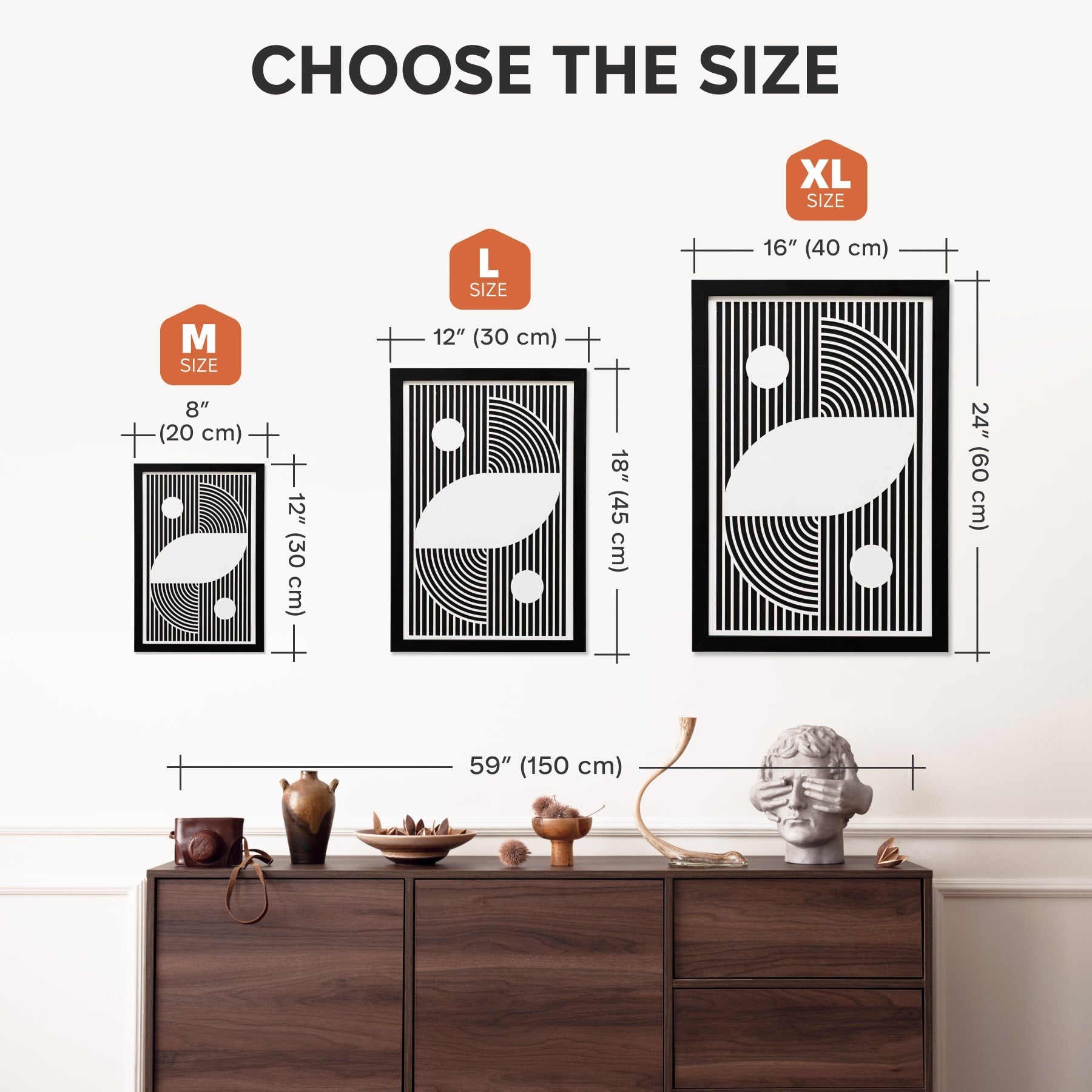 2D Framed Wall Art - Bauhaus 2
