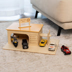 wooden mechanic garage toy